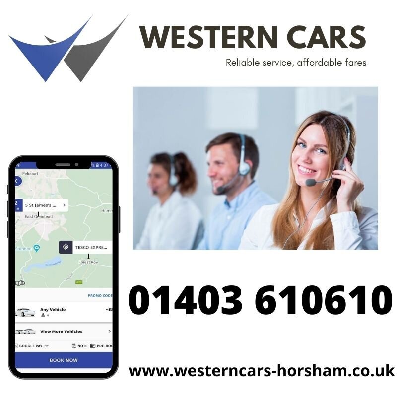 Western Cars Horsham Taxi Service Horsham 01403 610610