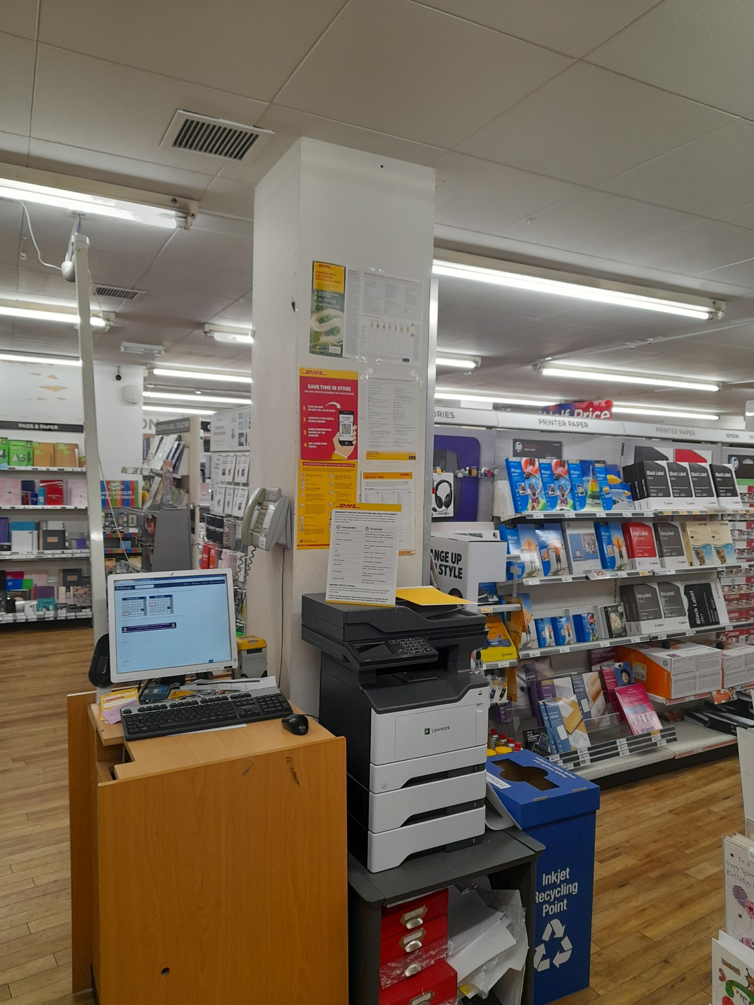 Images DHL Express Service Point (WHSmith Warwick)