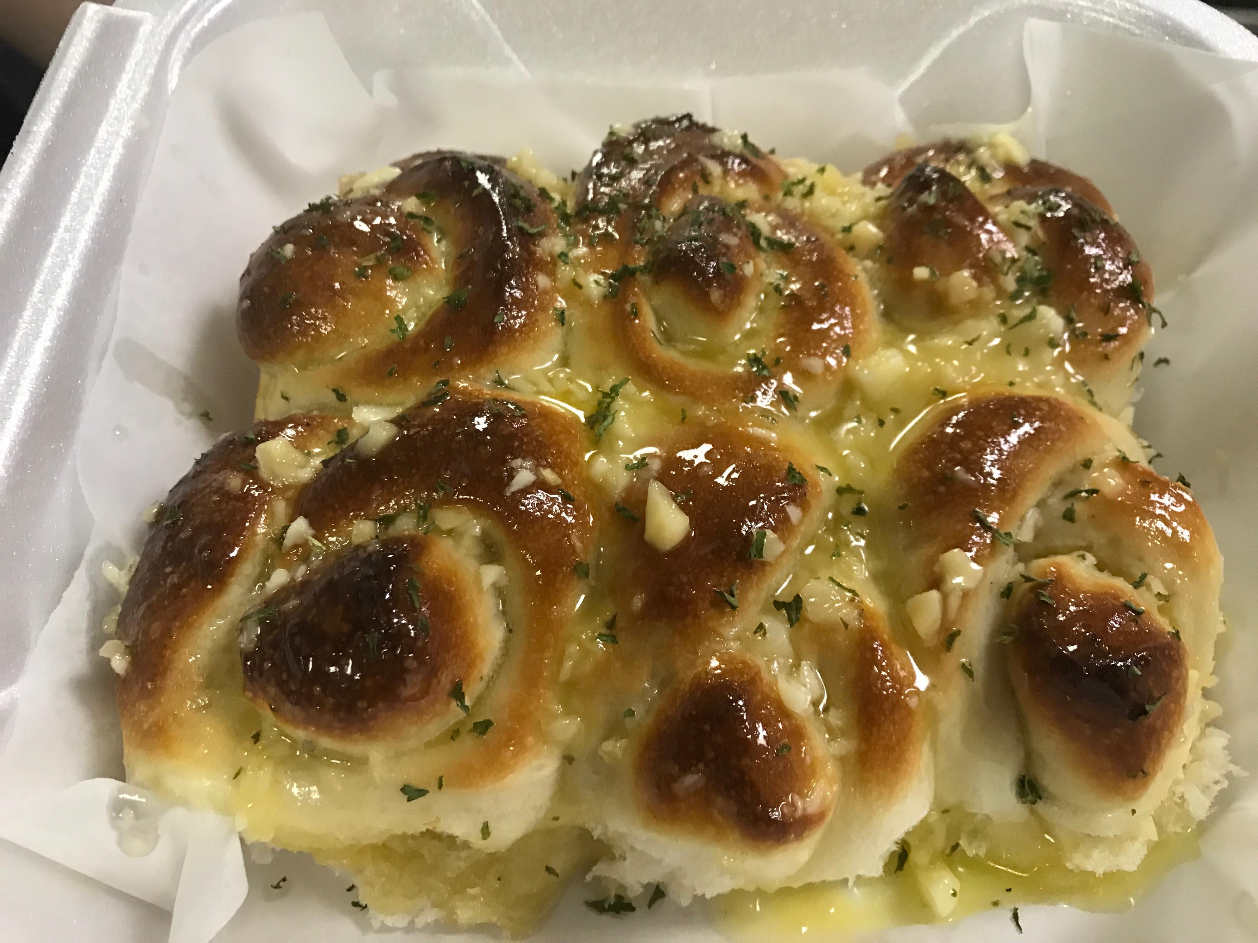 Fresh Garlic Rolls, Made In-House Daily Broadway Pizza & Subs West Palm Beach (561)855-6462