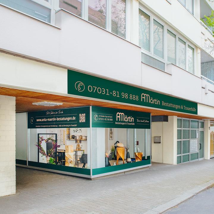 Märtin Bestattungen - Sindelfingen, Wurmbergstraße 11 in Sindelfingen