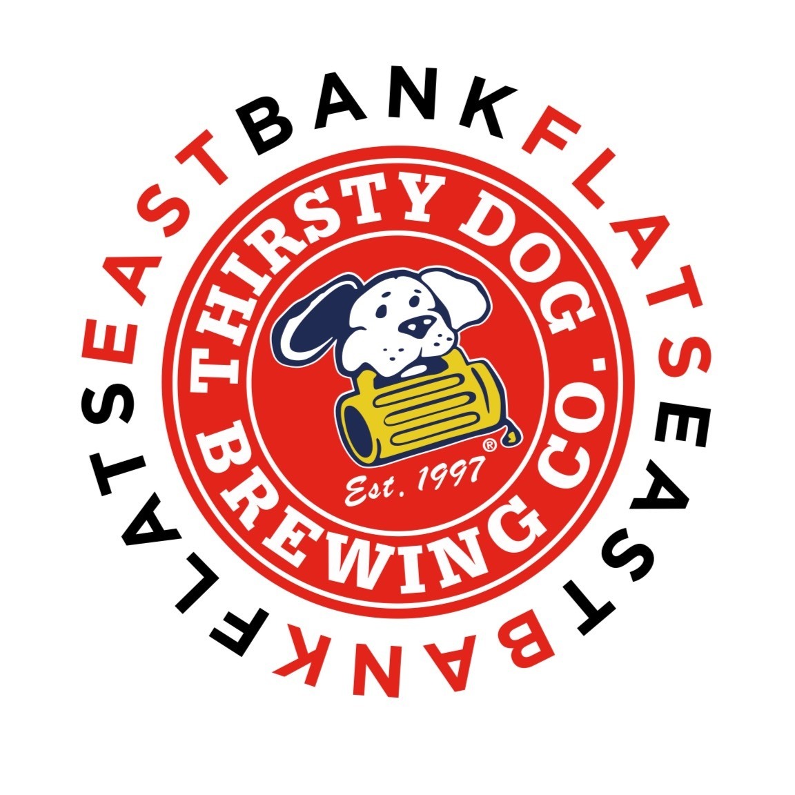 Thirsty Dog East Bank Logo