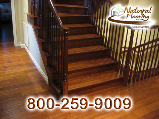 Santos Mahogany Stairs