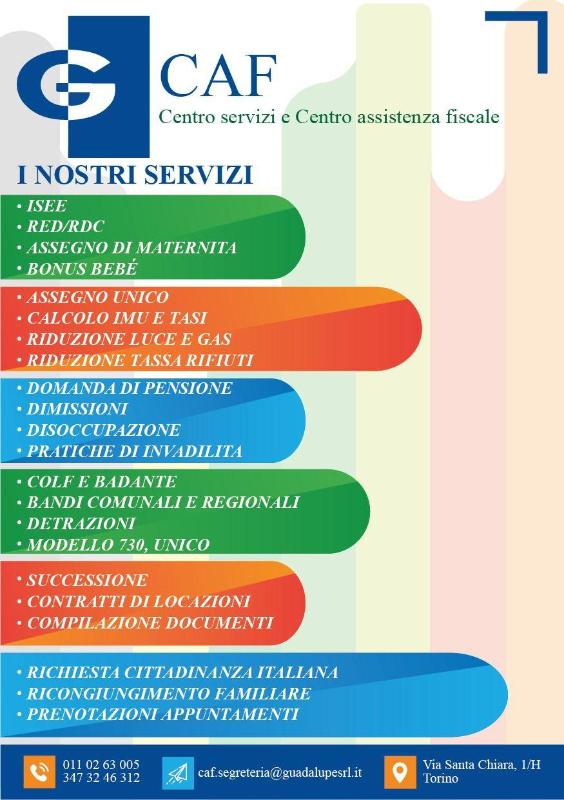 Images G CAF - Centro Servizi