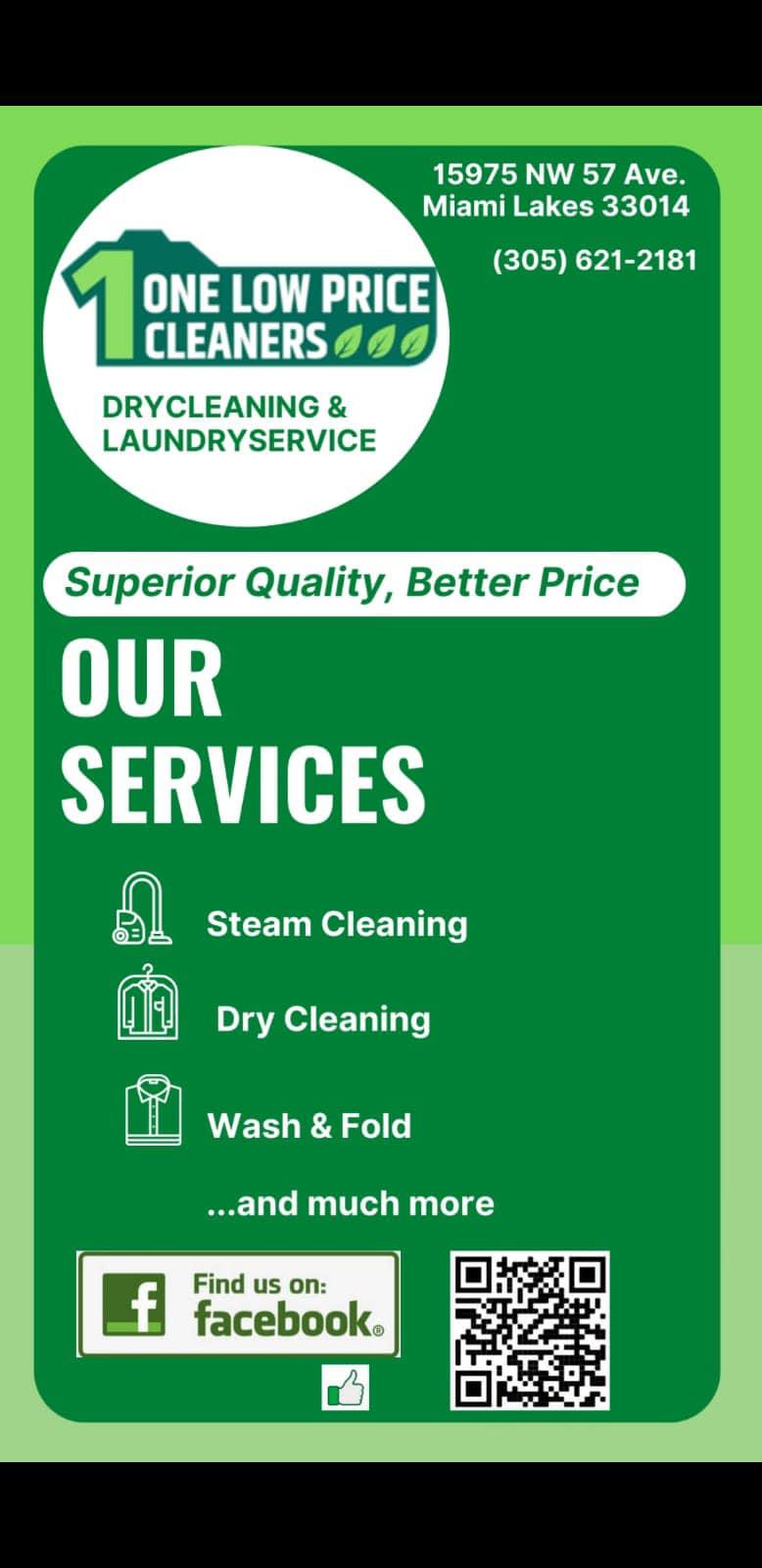 One Low Price Cleaners