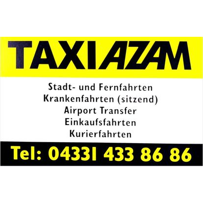 Taxi Azam in Rendsburg - Logo