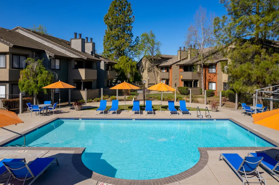 Pool at THE EDGE APARTMENTS