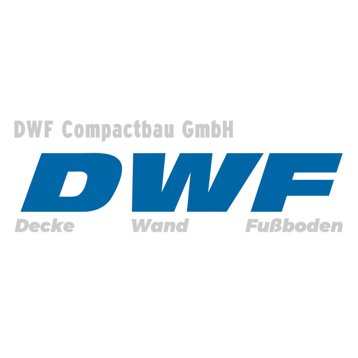 Logo. DWF Compactbau GmbH. Ihr Spezialist für Decke - Wand- Fußboden. 
Wirkungsbereiche: Sanierung und Neubau im Wohnungs- und Gesellschaftsbau, Hotel-, Gastronomie-, und Ladenbau. Wir sind spezialisiert auf:
Trockenbau allgemein, dabei Spezialisierung au