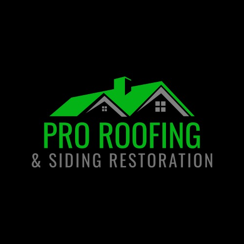 PRO Roofing & Siding Restoration Logo