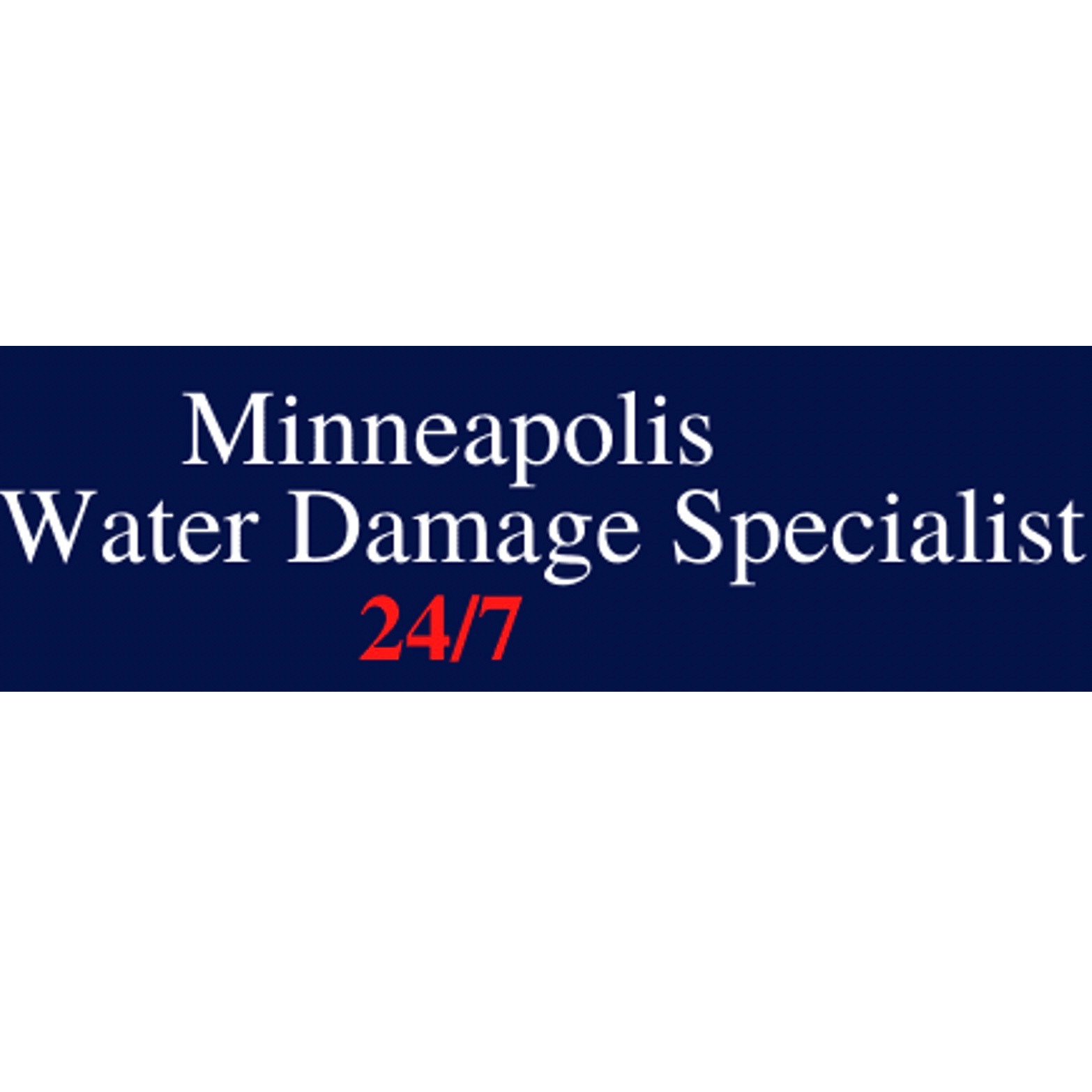 Minneapolis Water Damage Restoration Logo