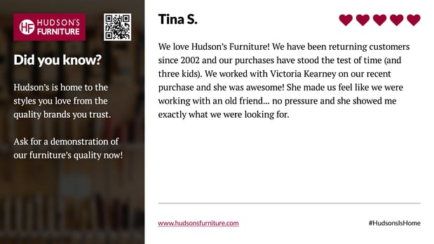Images Hudson's Furniture + Mattress