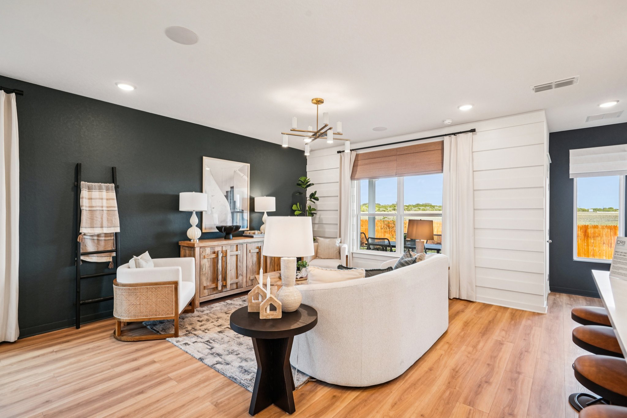 Great Room of Model Home