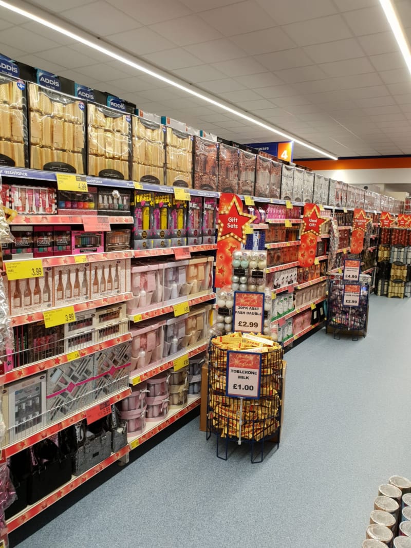 B&M's brand new store in Rochdale boasts a great range of gifts for the whole family.