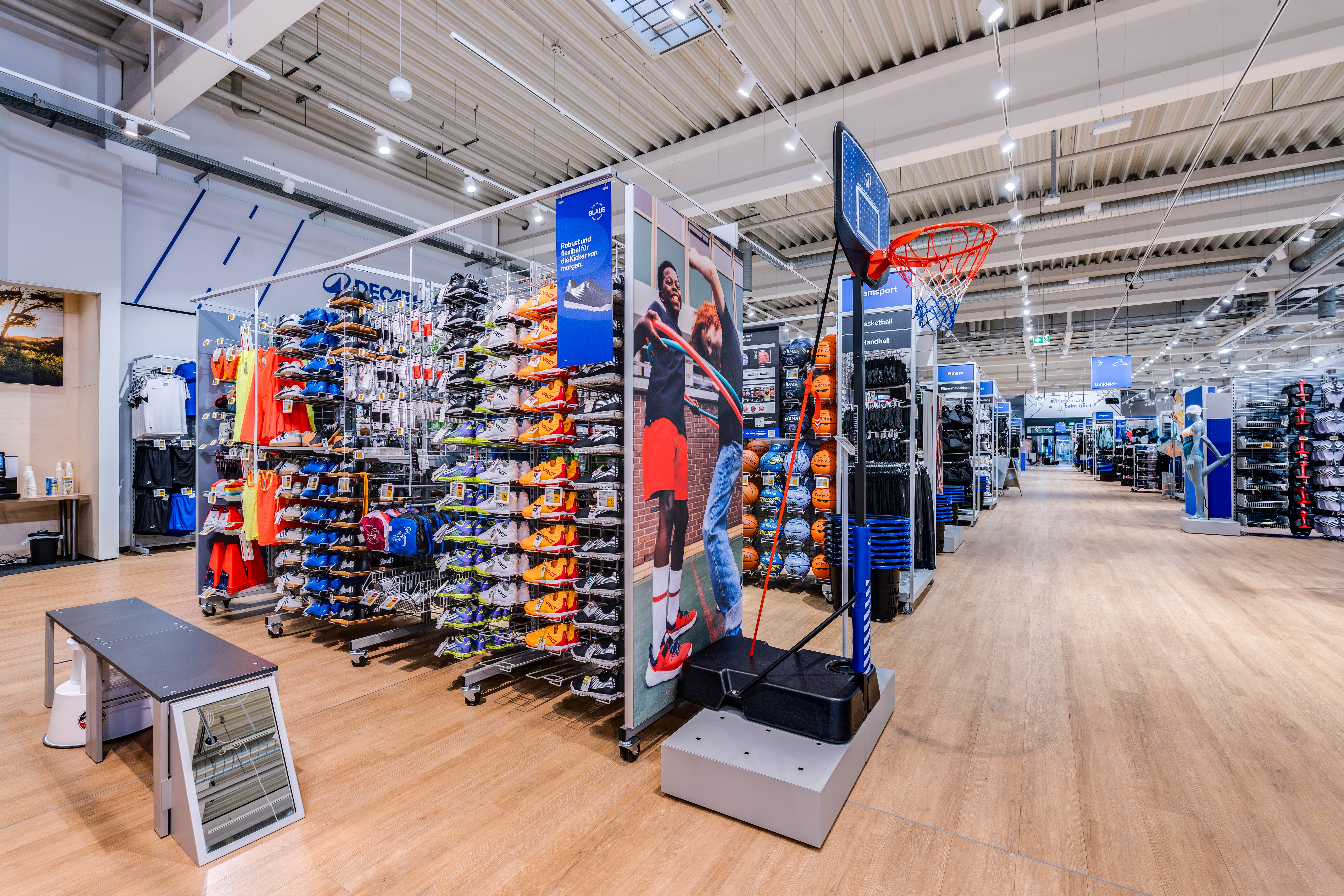 Bilder DECATHLON Leipzig Sachsenpark