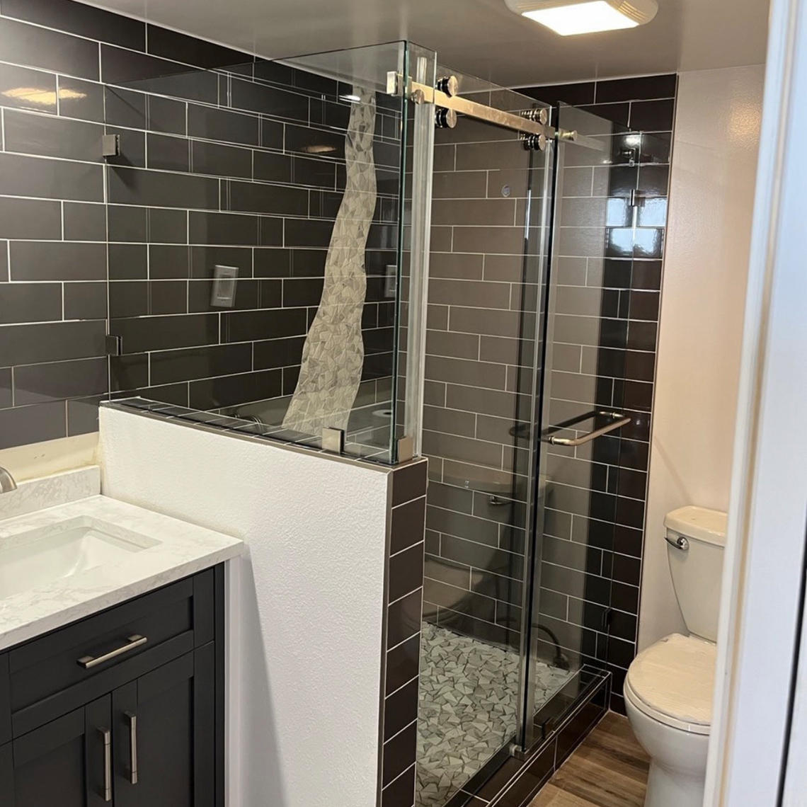 A&S GLASS AND MIRROR- shower glass