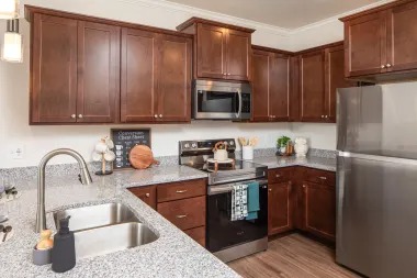 Samsung SS Kitchen Appliances and Granite Countertops 