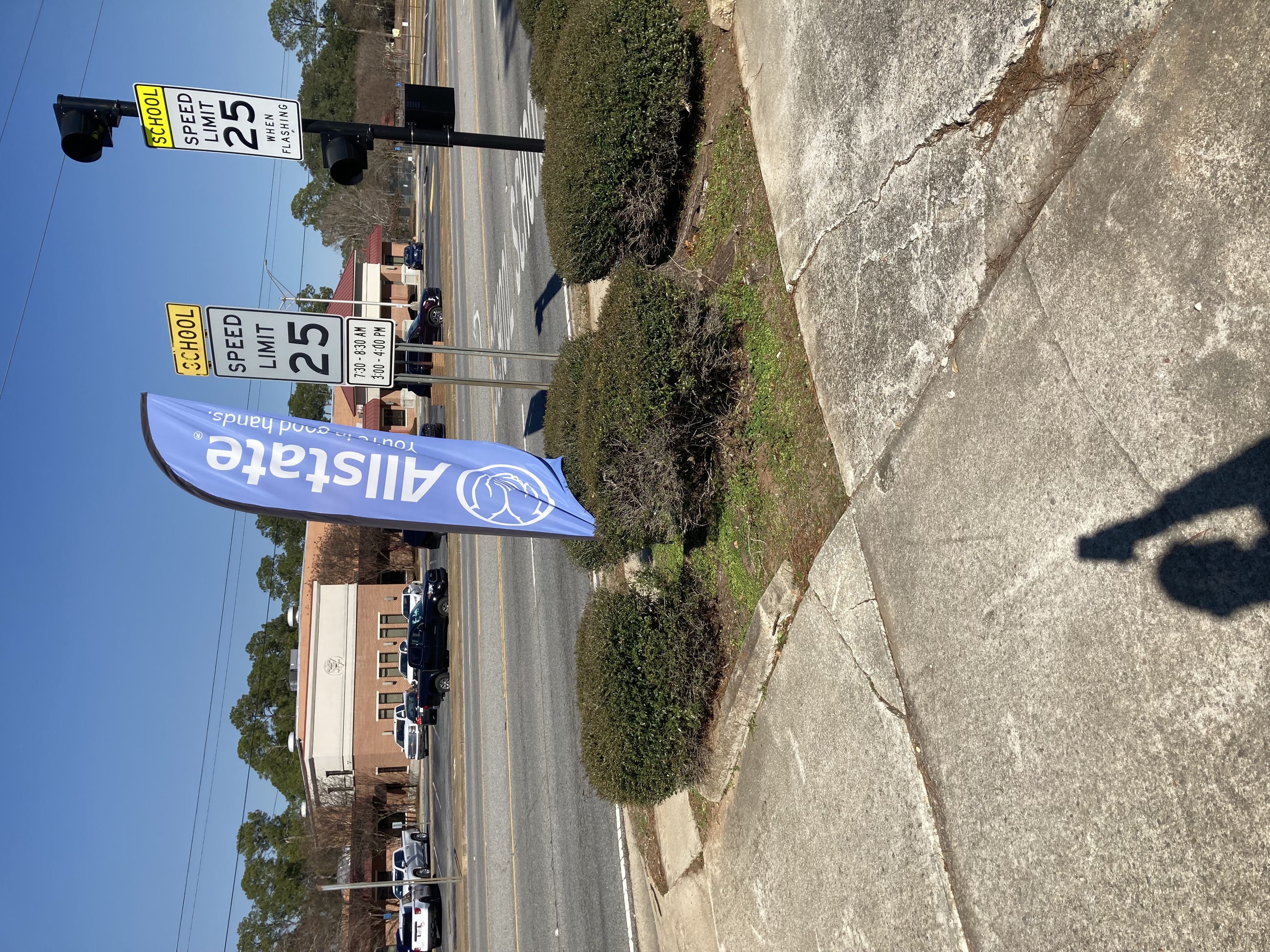 Allstate Road Flag