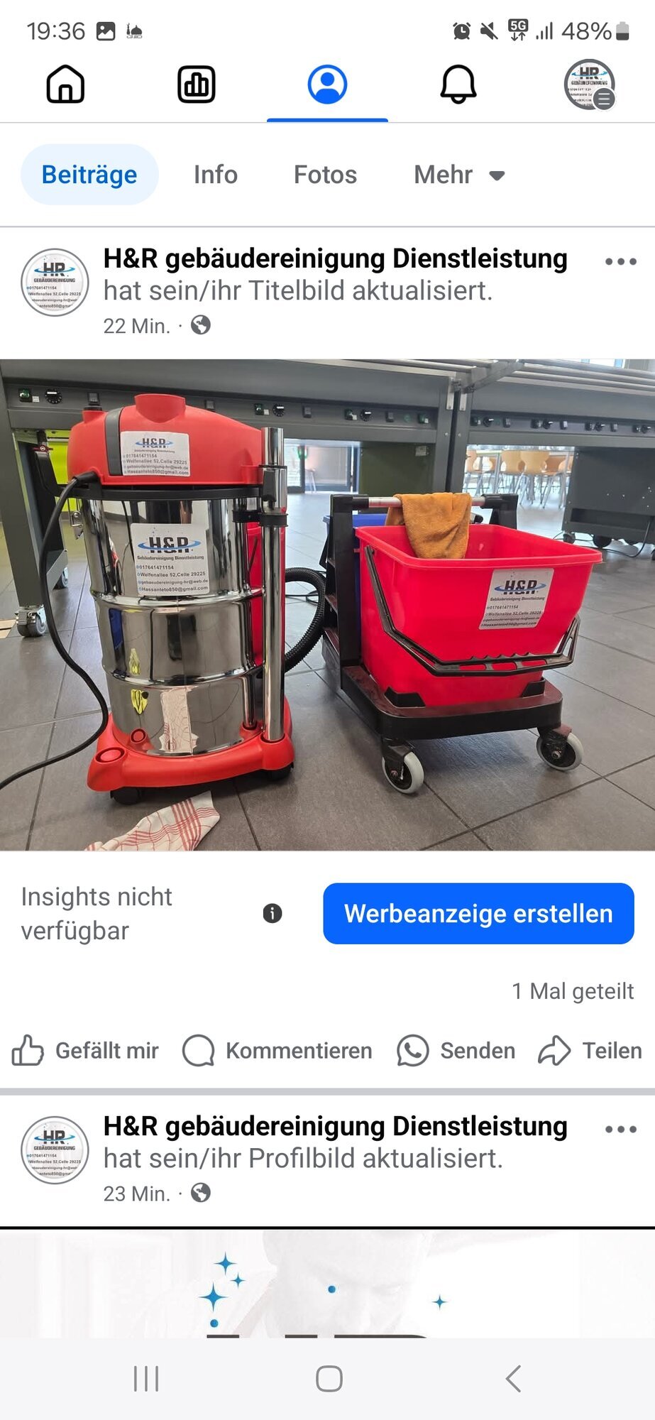 H&R gebäudereinigung Dienstleistung in Celle - Logo