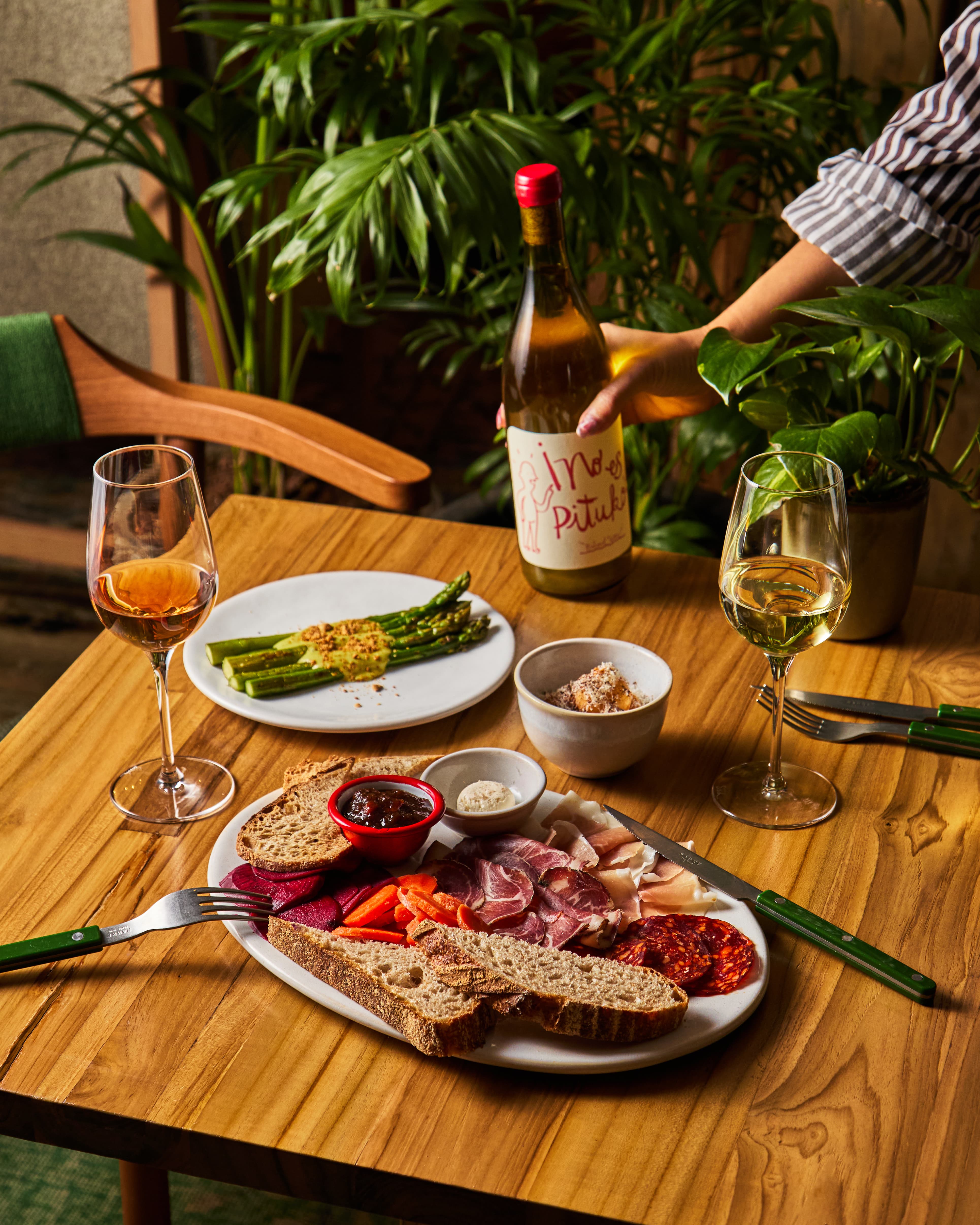 Starters and Wine