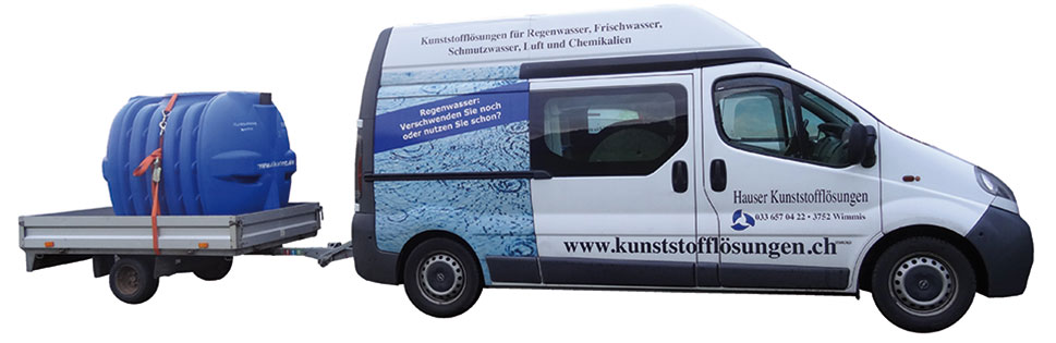 Hauser Regenwassernutzung, Haslistrasse 11 in Wimmis