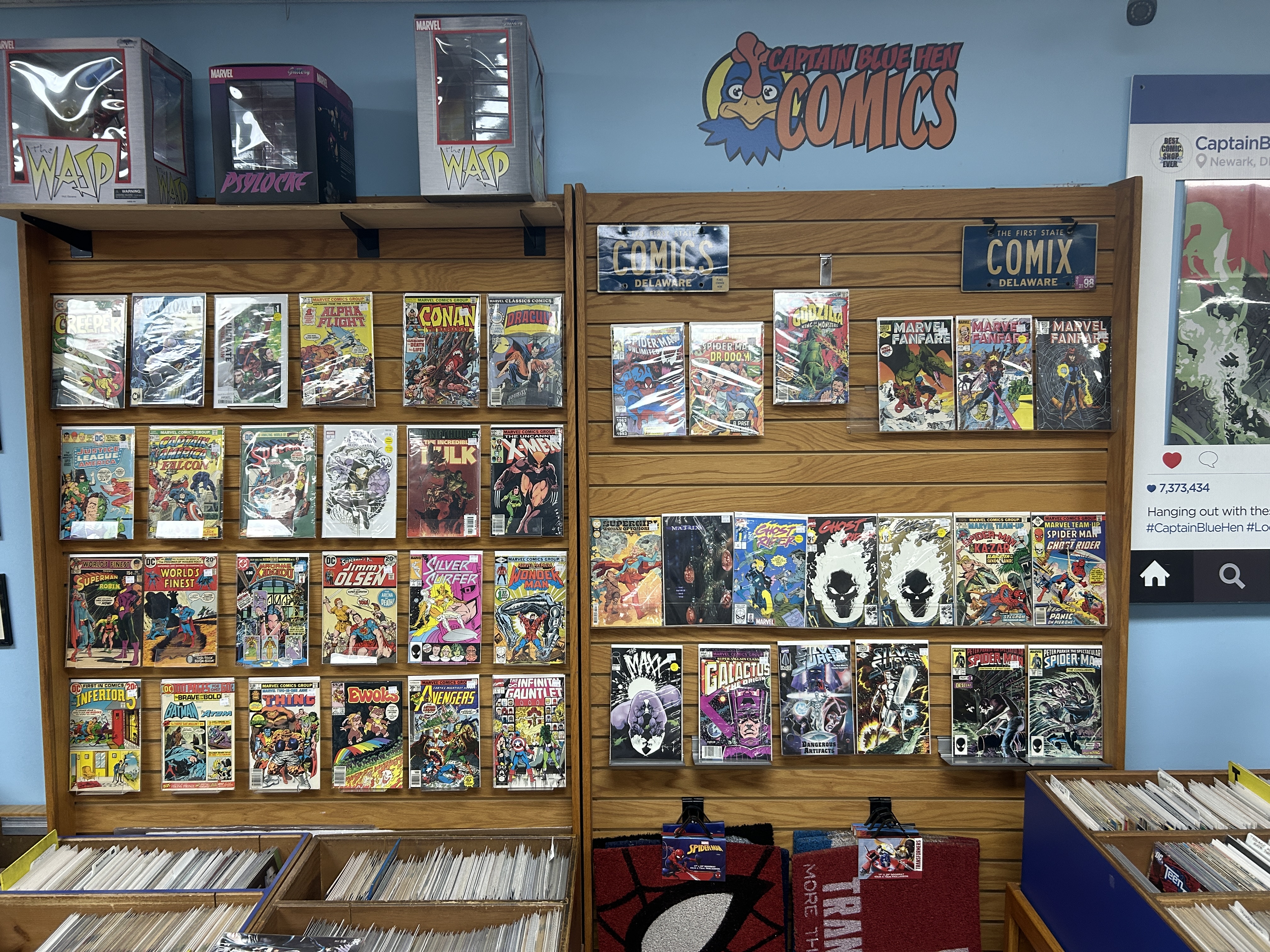 Some wall books