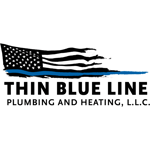 Thin Blue Line Plumbing and Heating Logo