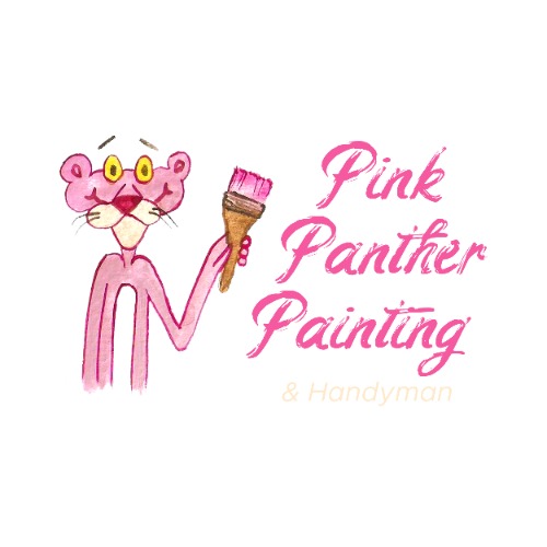 Pink Panther Painting Logo