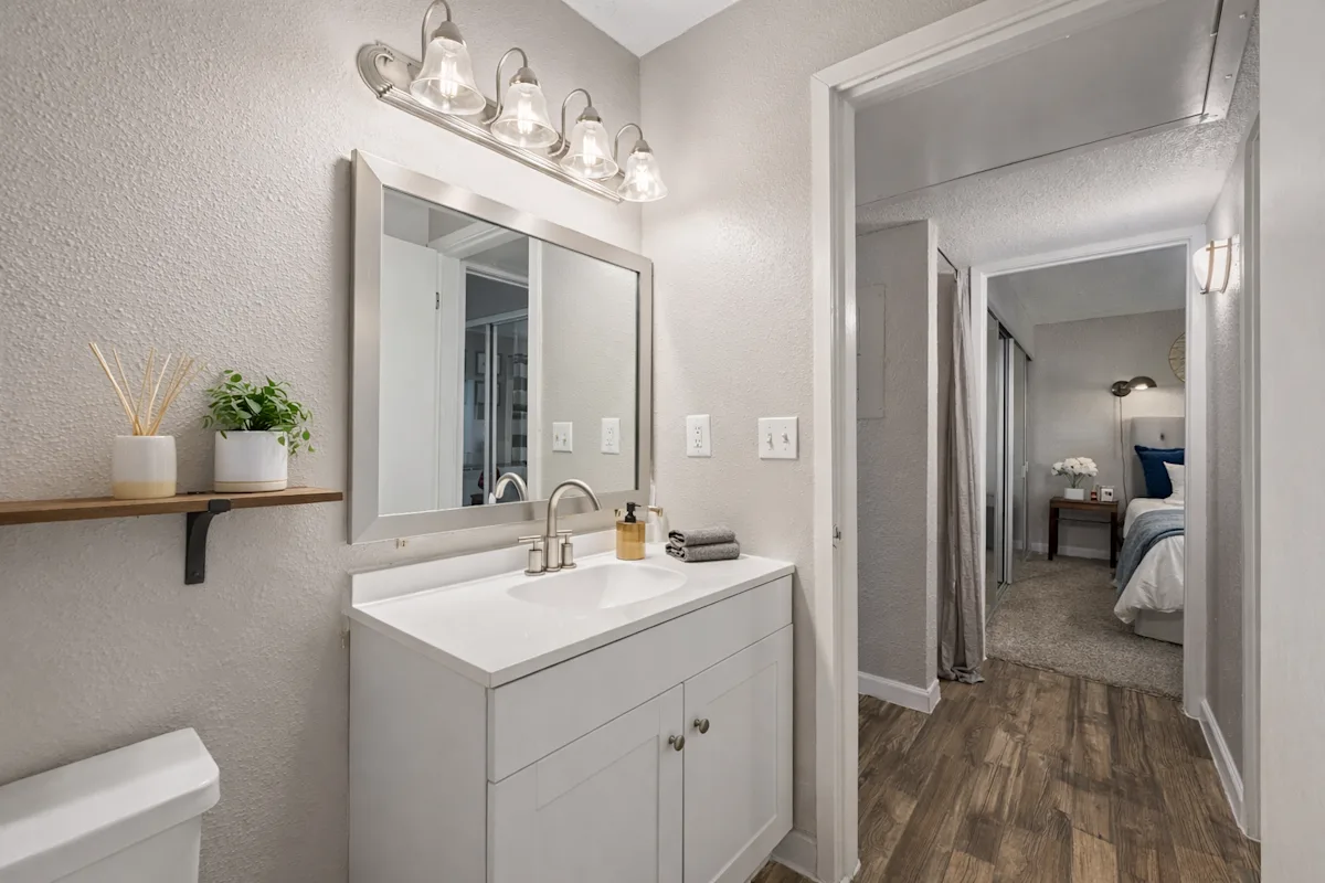 bathroom at Infinity on the Landing