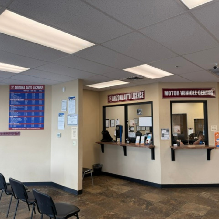 Interior of the L.A. Insurance located at 2020 East Irvington Rd. in AZ