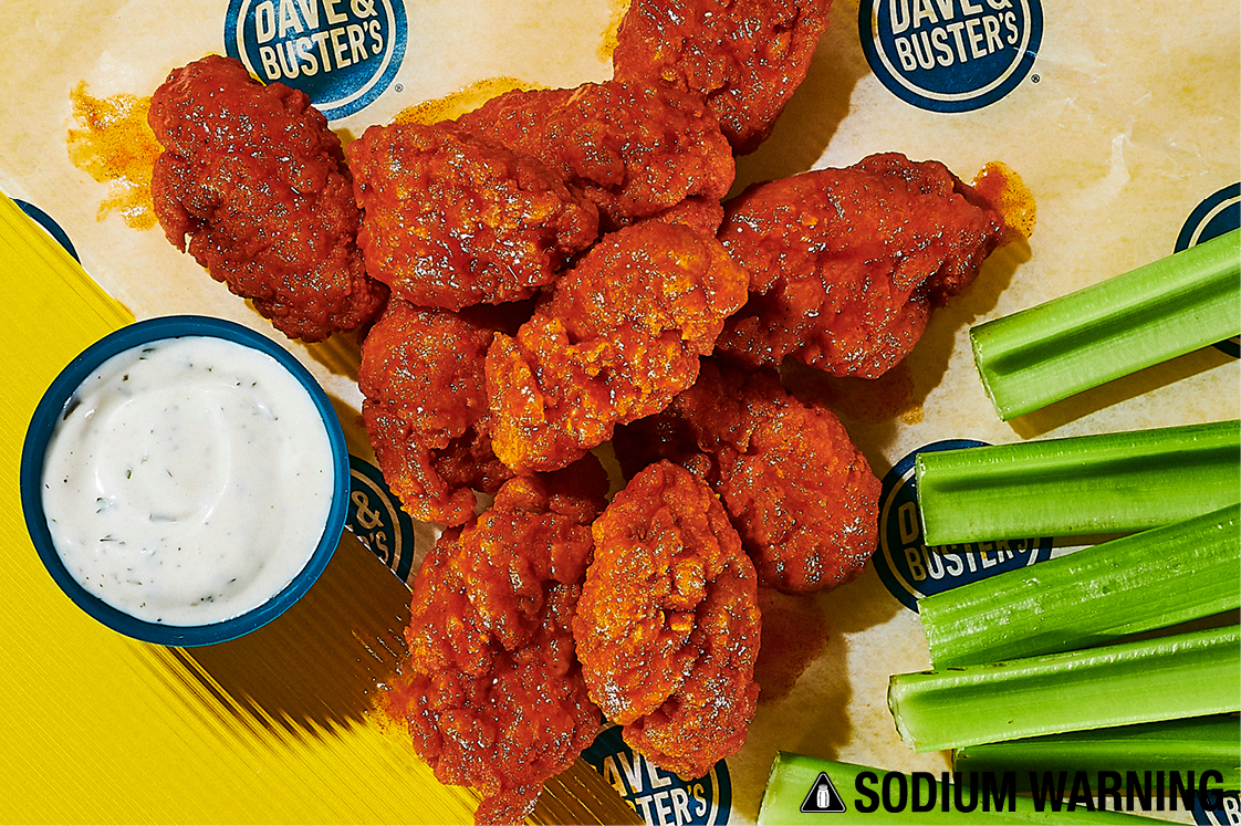 Dave & Buster's Food & Drink Menu Sports Bar & Restaurant