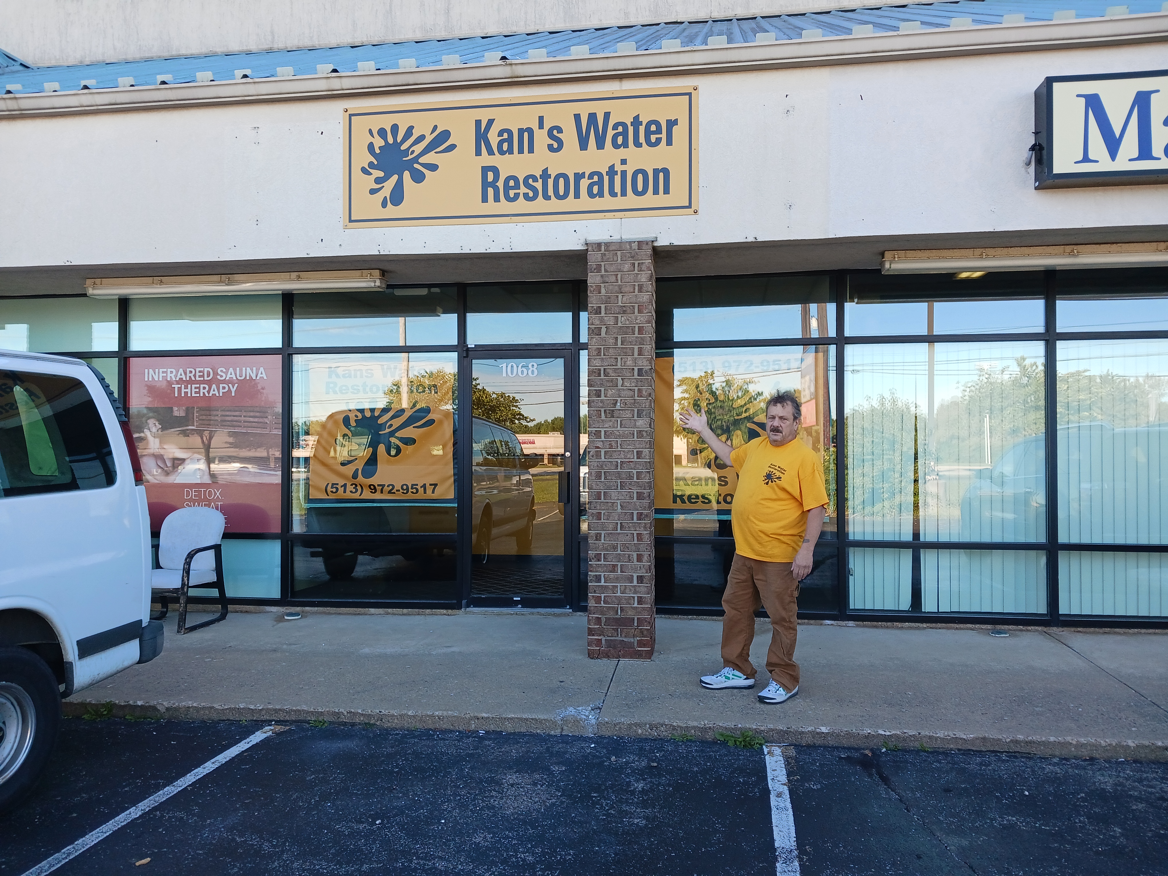 Kans Water Restoration is here for you! Call now!