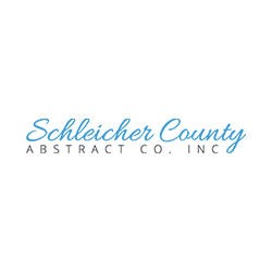 Schleicher County Abstract Co. Inc Logo