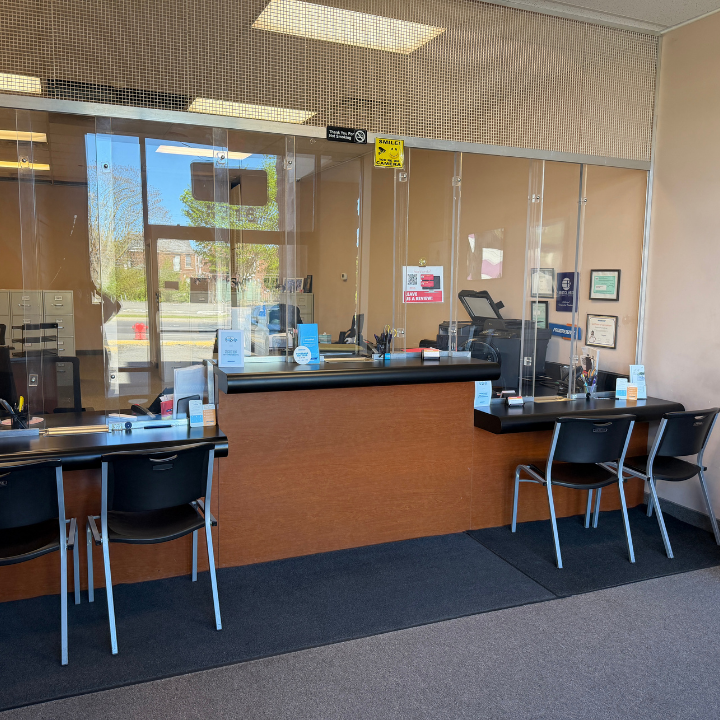 Interior of the L.A. Insurance located at 17516 Livernois Ave. in MI