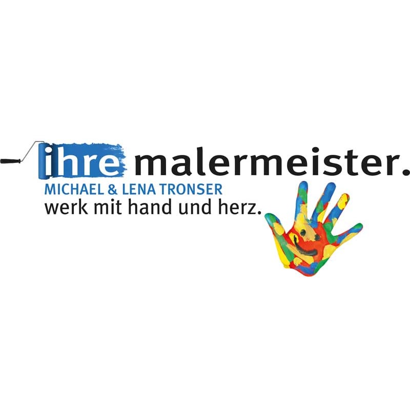 ihre malermeister. Michael und Lena Tronser in Massenbachhausen - Logo