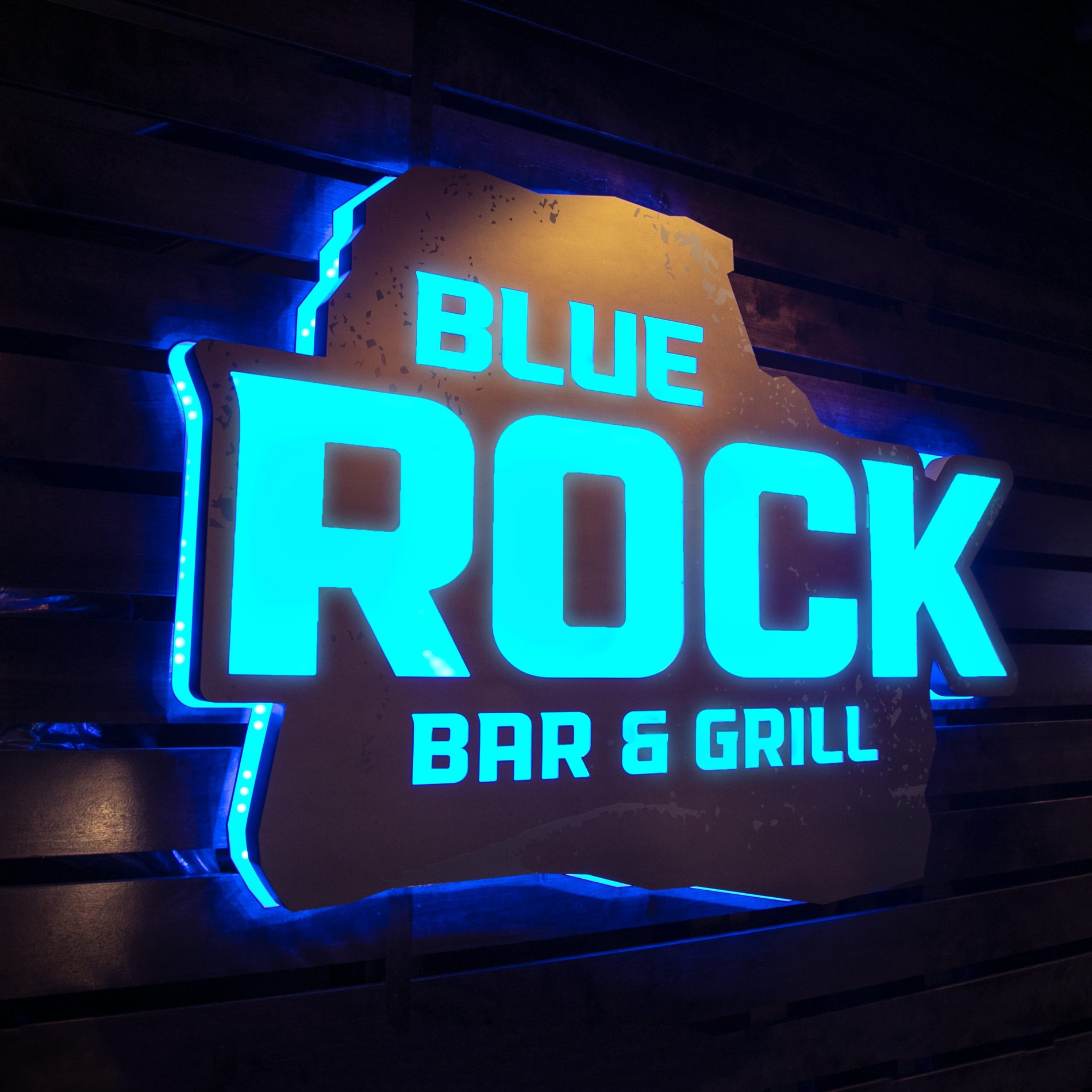 Blue Rock Bar & Grill Logo