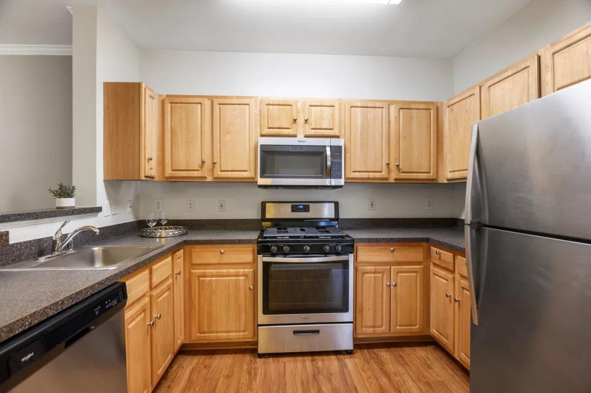 Kitchen at The Residences at King Farm in Rockville, MD 20850