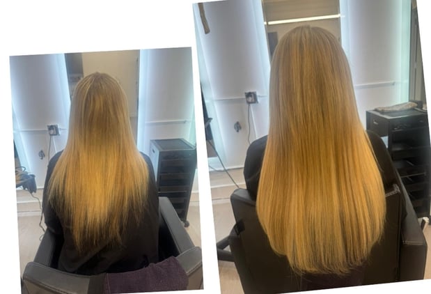 Images ShineTress Hair Extensions NYC Studio