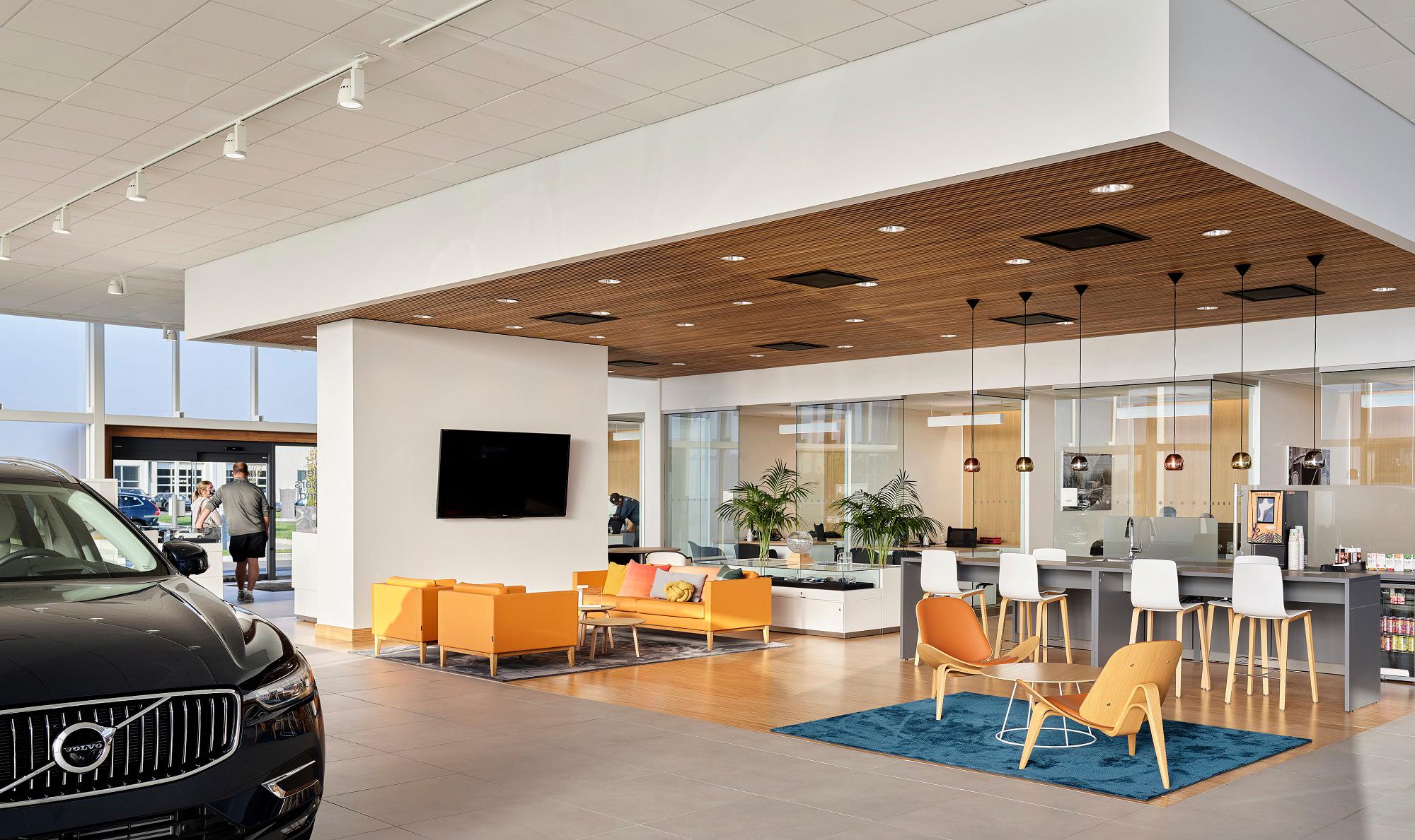 Premier Volvo Cars of Overland Park Showroom