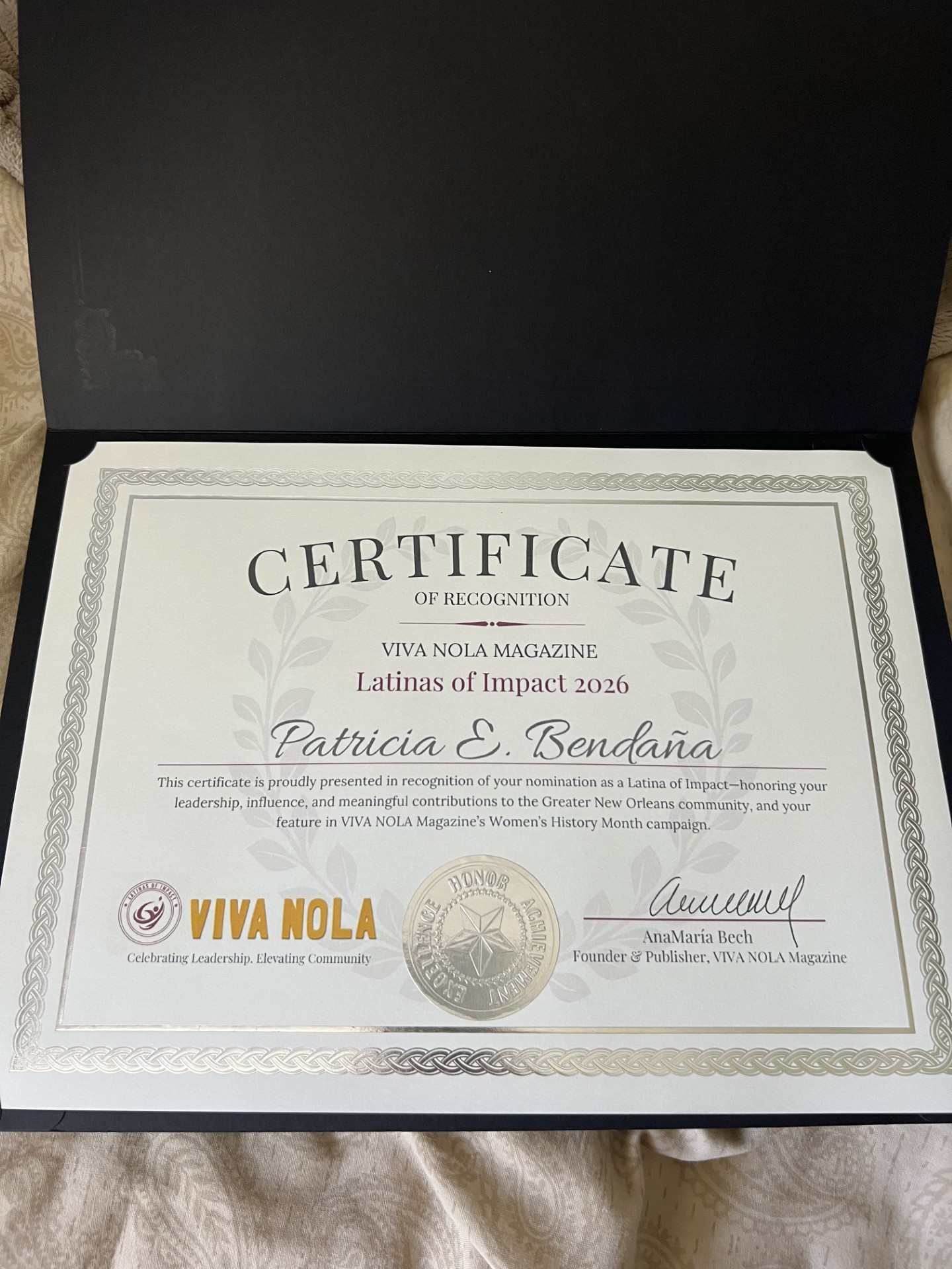 Vivo NOLA Latinas of Impact 2026