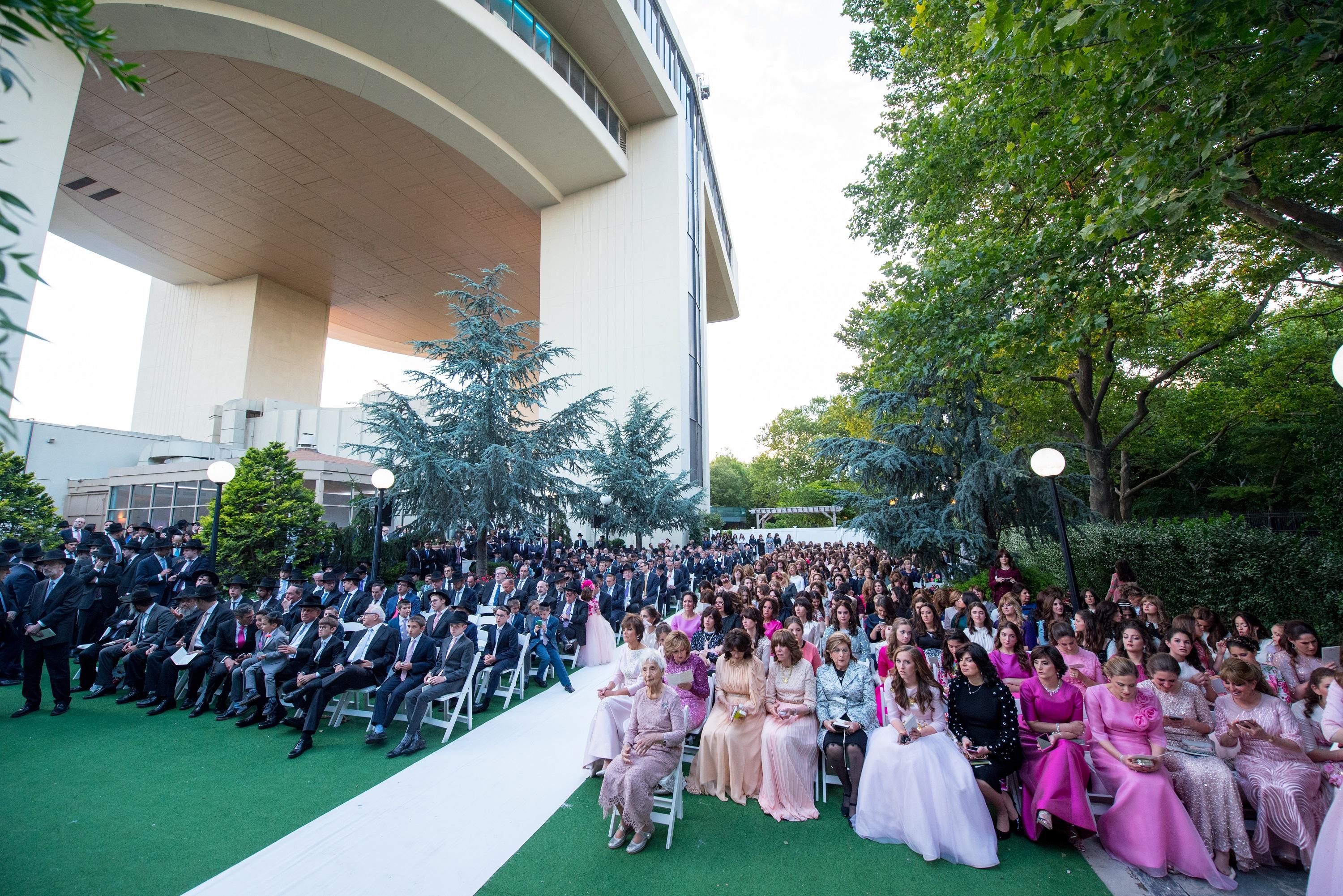 Ceremony in Our Gardens Terrace On The Park Queens (718)592-5000