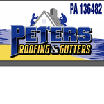 Peters Roofing & Gutters Logo