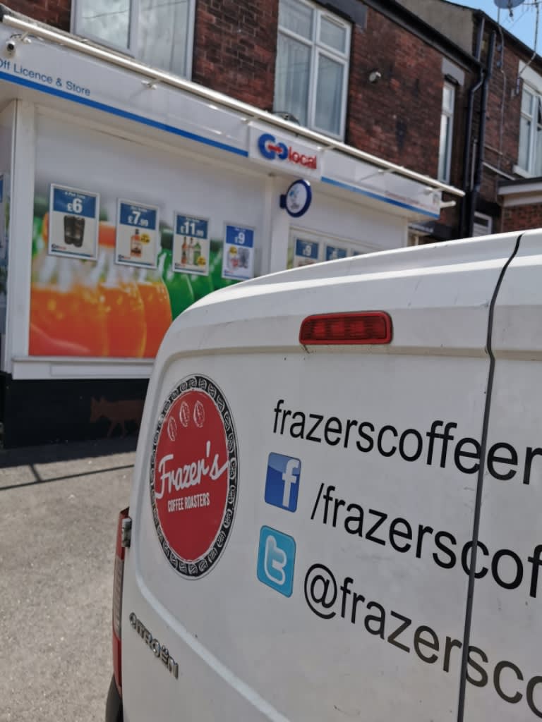 Frazer's Coffee Roasters Sheffield 07885 445315