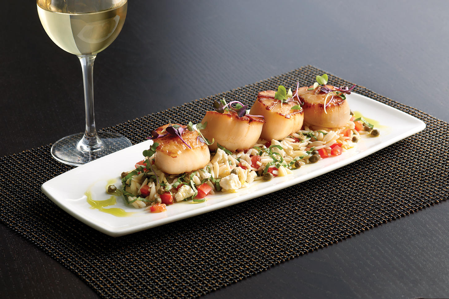 Scallops The Oceanaire Seafood Room Indianapolis (317)955-2277