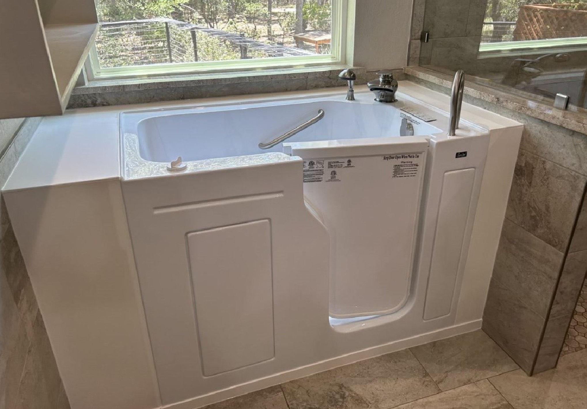 At Easy Step Showers & Walk In Tubs, we provide handicap-accessible bathtub installation services designed to improve bathroom accessibility and safety. Our expert installations focus on ease of use, offering functional solutions that support greater independence and comfort for individuals with mobility challenges.