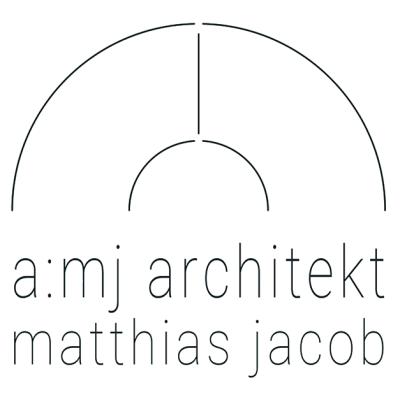 Logo a:mj architekt matthias jacob