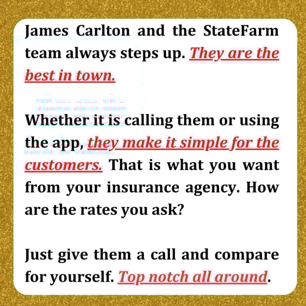 Images James Carlton - State Farm Insurance Agent