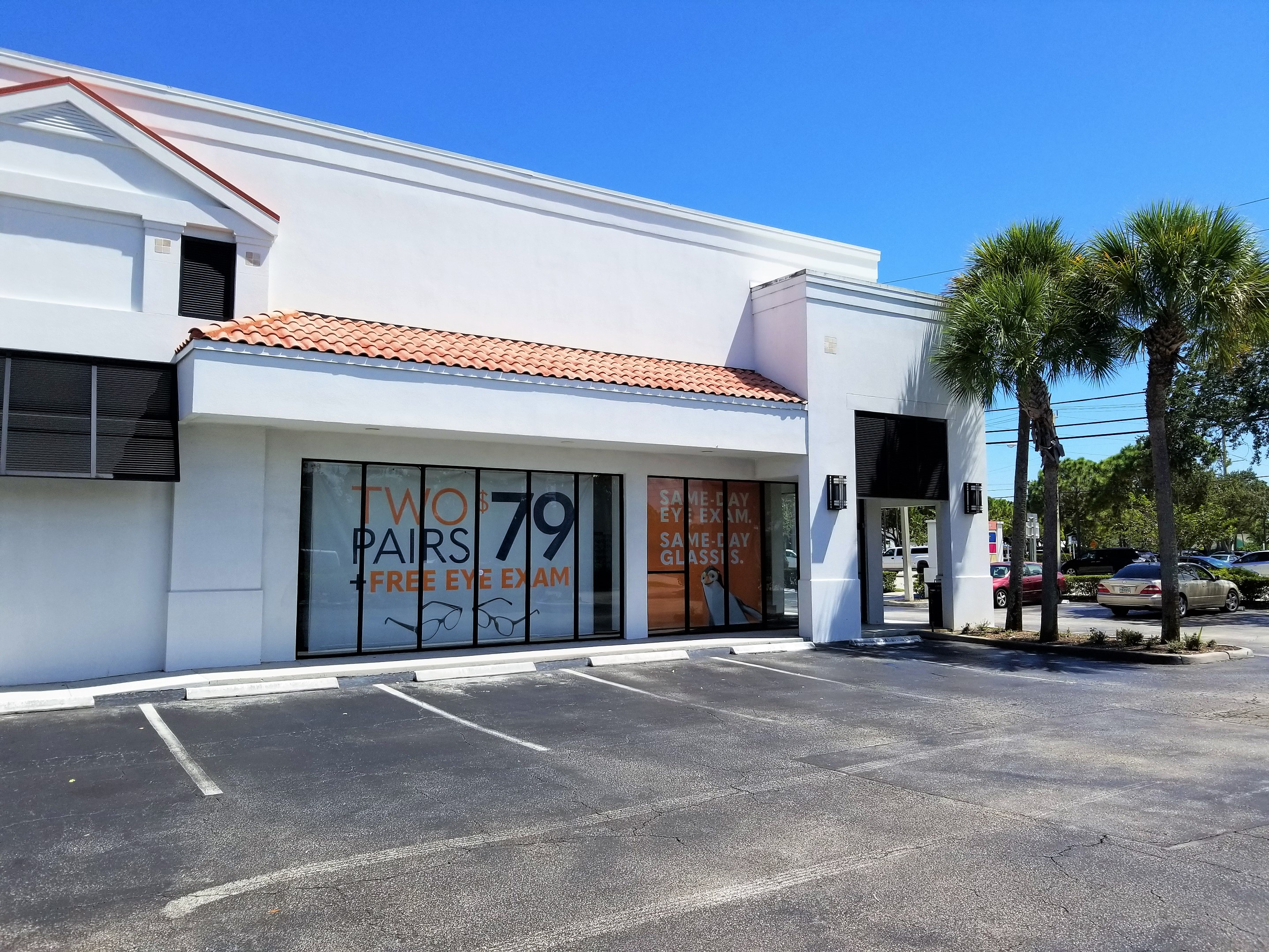 Storefront at Stanton Optical store in Jupiter, FL 33458