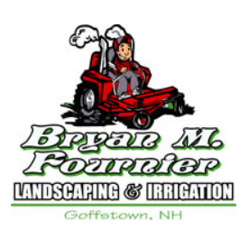 Bryan Fournier Landscaping Logo