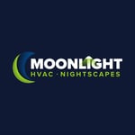 Moonlight HVAC and Nightscapes Logo