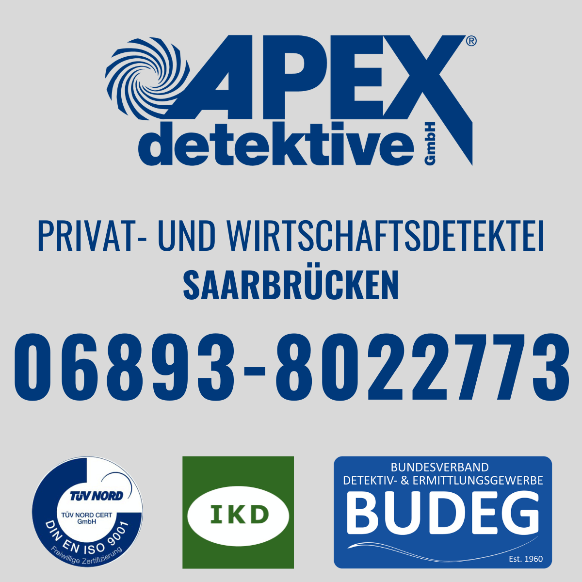 Detektei Apex Detektive GmbH Saarbrücken - GALLERY