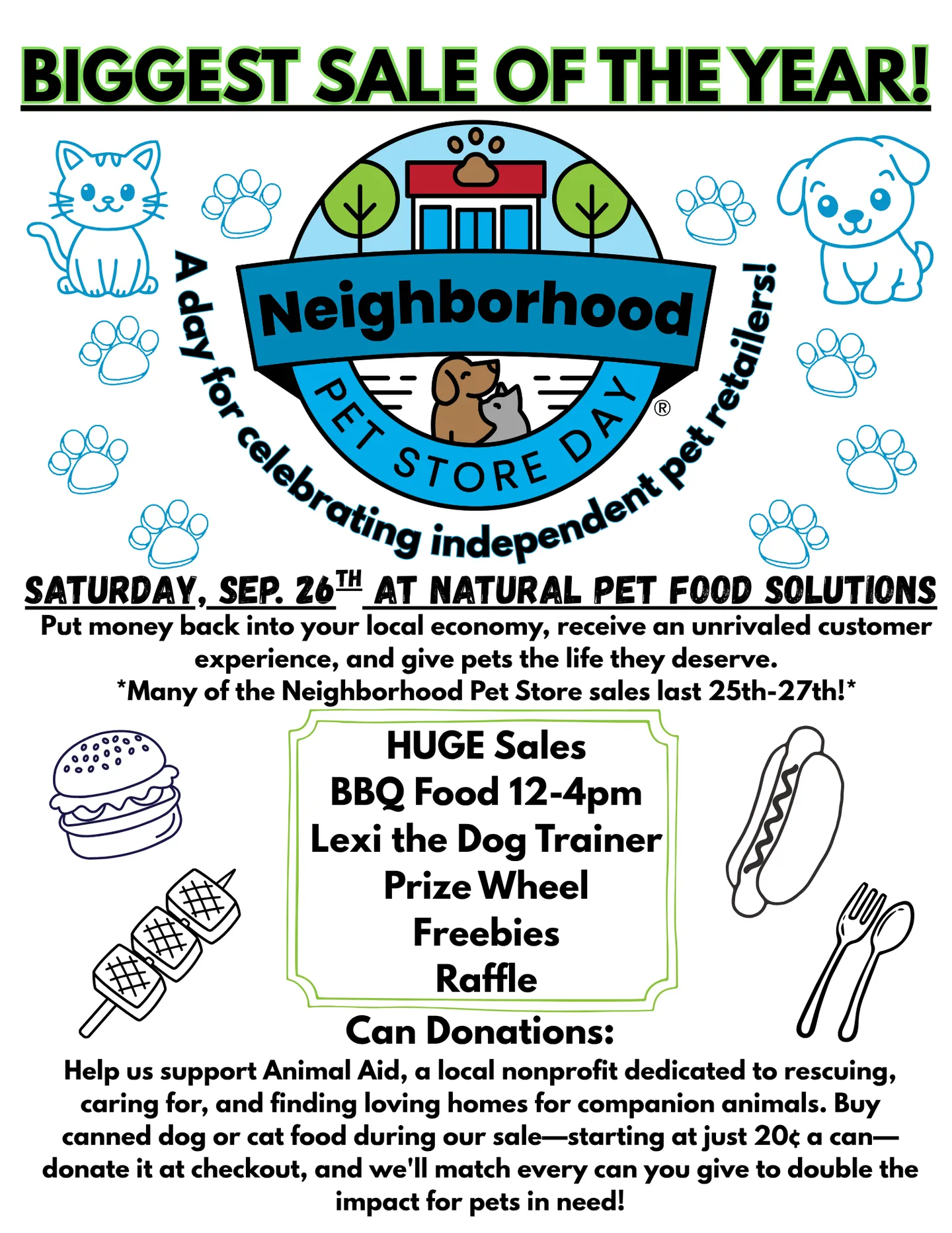 Image of Local Pet Event Neighborhood Pet Store Day! Nearby